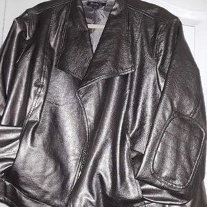 Faux Leather Jacket